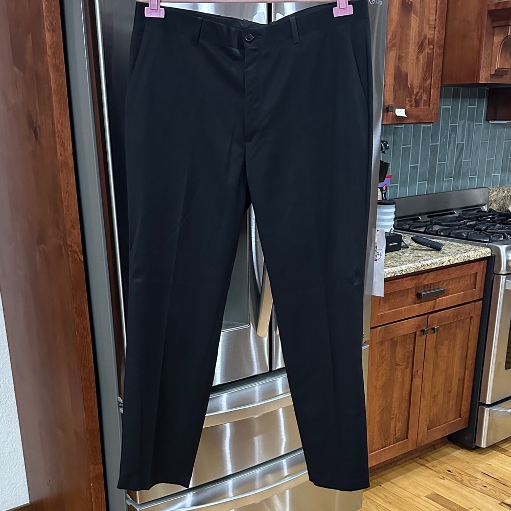Alfani Classic Black Dress Pants for Men, New